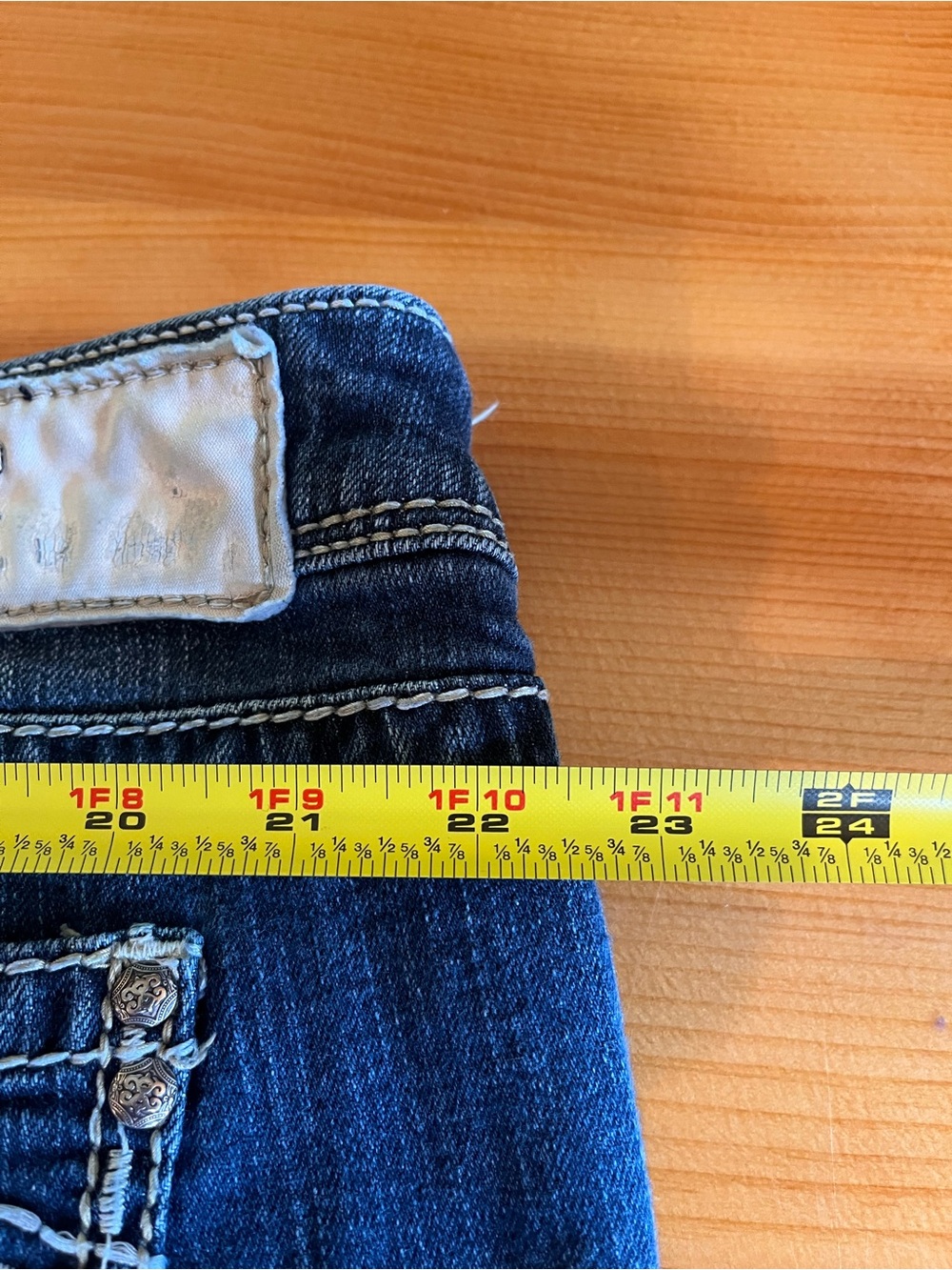 Silver Jeans Women's Dark Indigo Bootcut Jeans - Picture 7 of 7